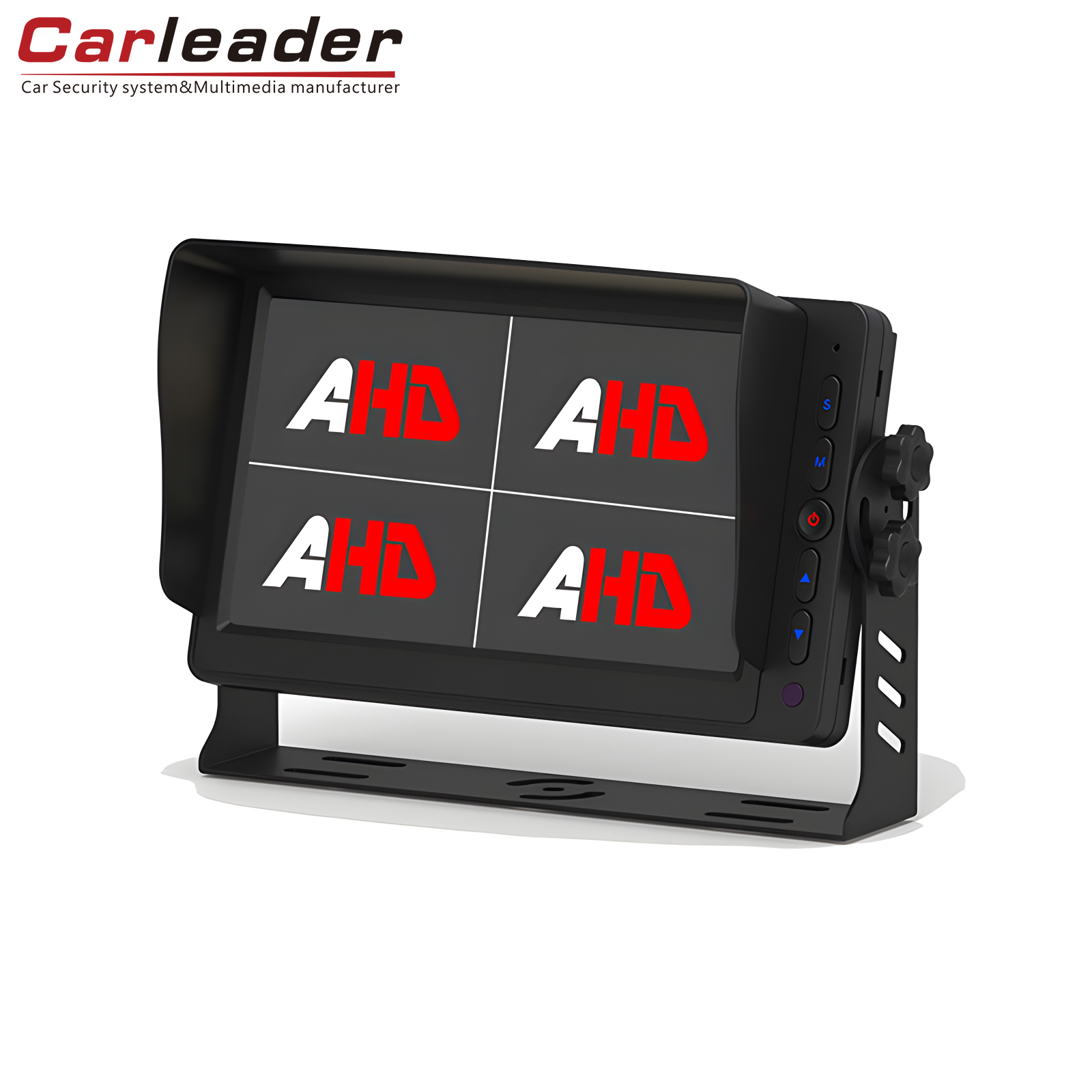 Carleader 7 tommer AHD Quad View Vehicle Monitor gør din kørsel mere sikker