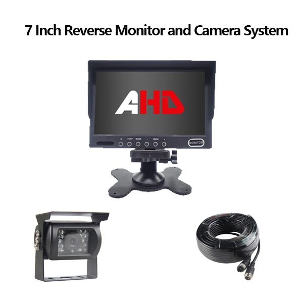 7-tommer AHD Reverse Monitor & Camera System