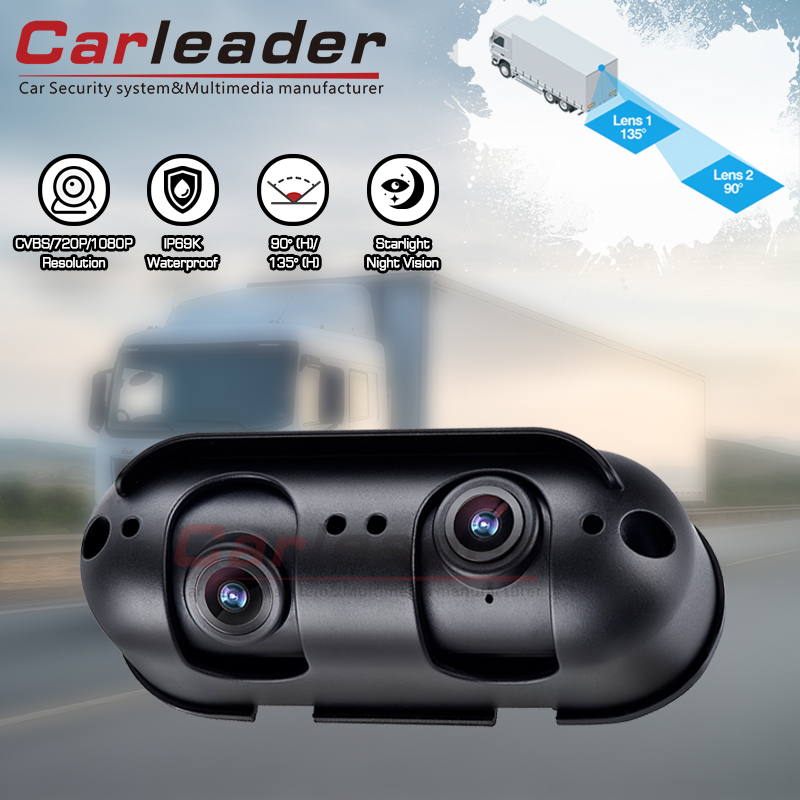 Carleader Starlight Vandtæt dobbelt linse HD Heavy Duty Bag View Camera: Se klart, kør med tillid.