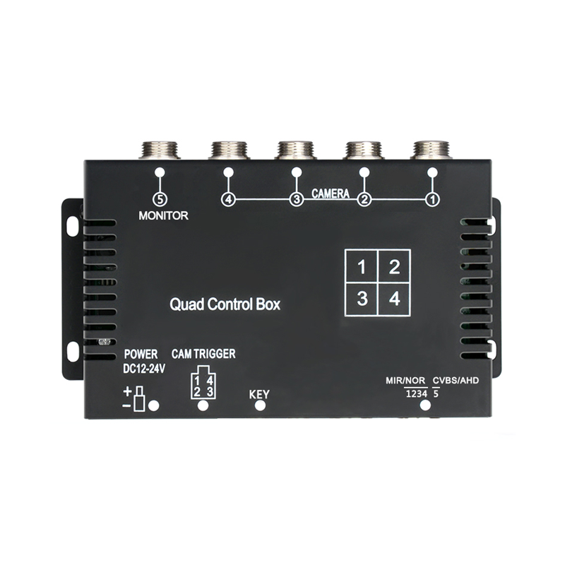 AHD 4 -kanal Quad Split Control Box
