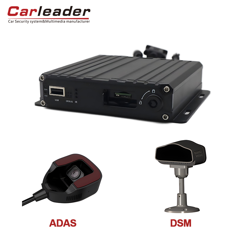 Carleader 4ch AI Intelligent Mobile DVR med DSM og Adas Camera - Smart Life, Smart Drive