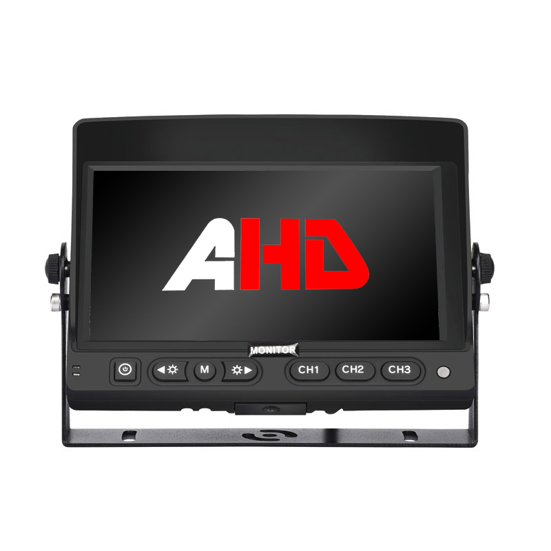 Carleader 7 tommer 3CH AHD-indgange Vehicle Backup Monitor