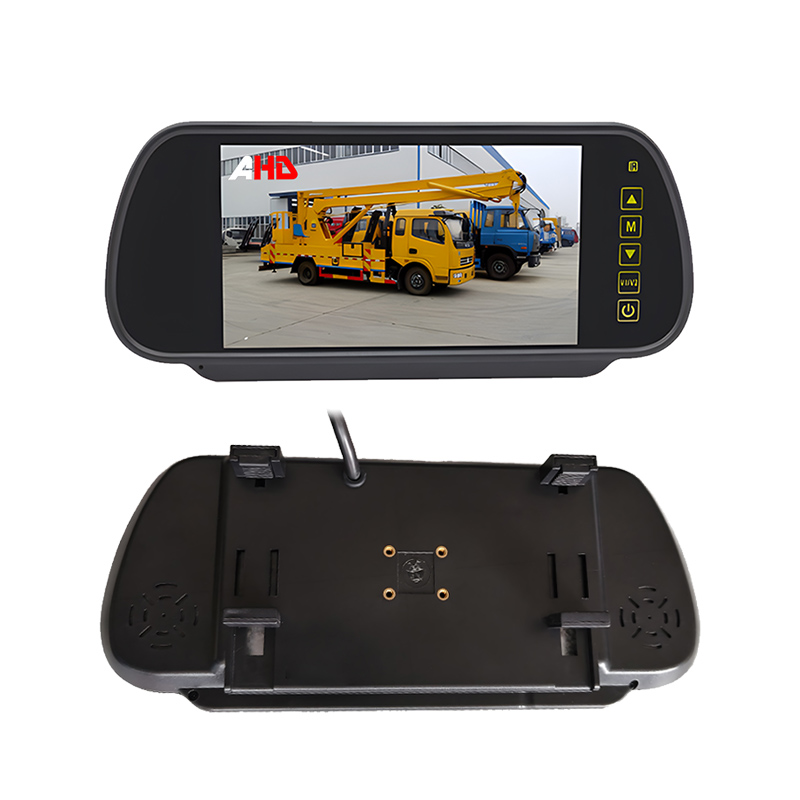 Carleader 7 tommer TFT LCD bakspejl AHD skærm