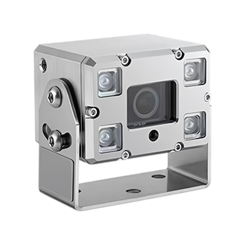 304 rustfrit stål IP69K AHD lastbil bakkamera med 4-LED IR Night Vision