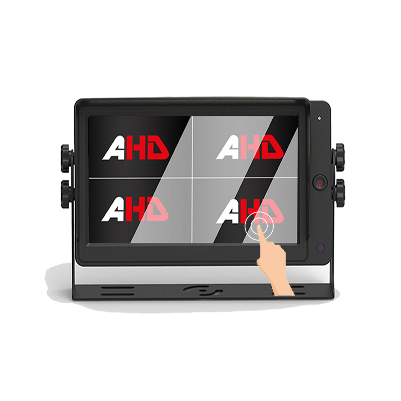 7 tommer 4CH Quad Split Display Touch Screen AHD-skærm