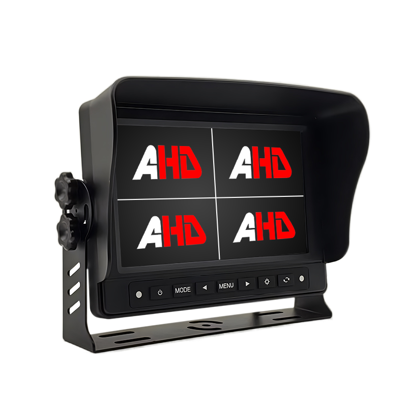 7 tommer vandtæt Quad Split Display Heavy Duty Truck Monitor
