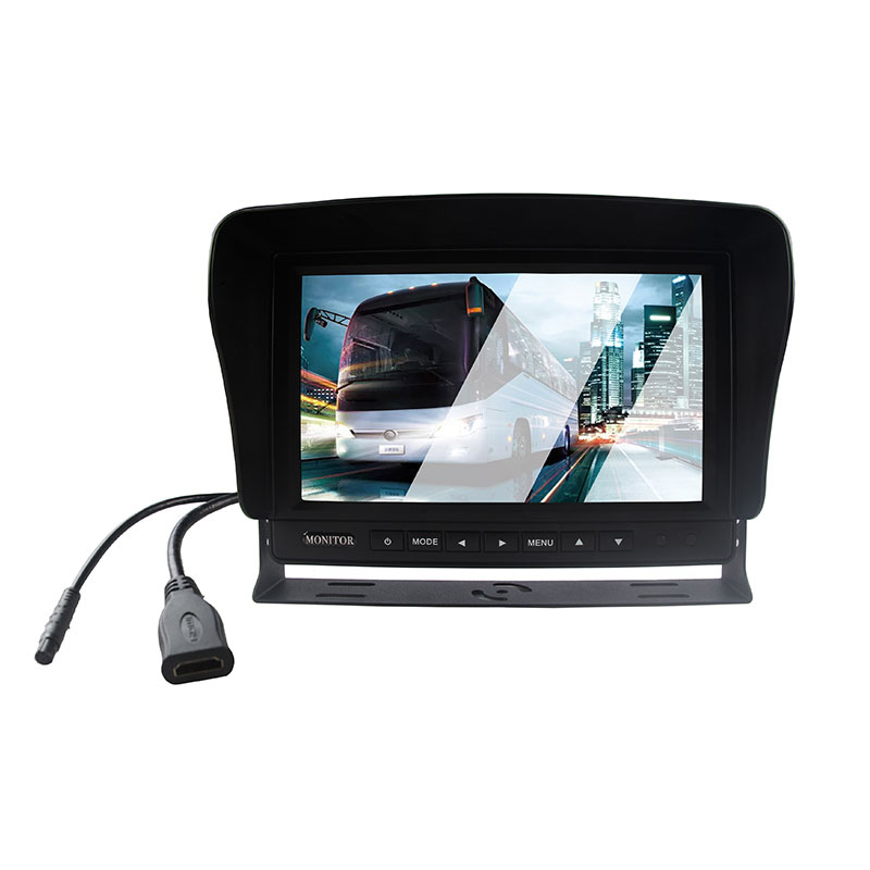 9 tommer high-definition LCD-skærm