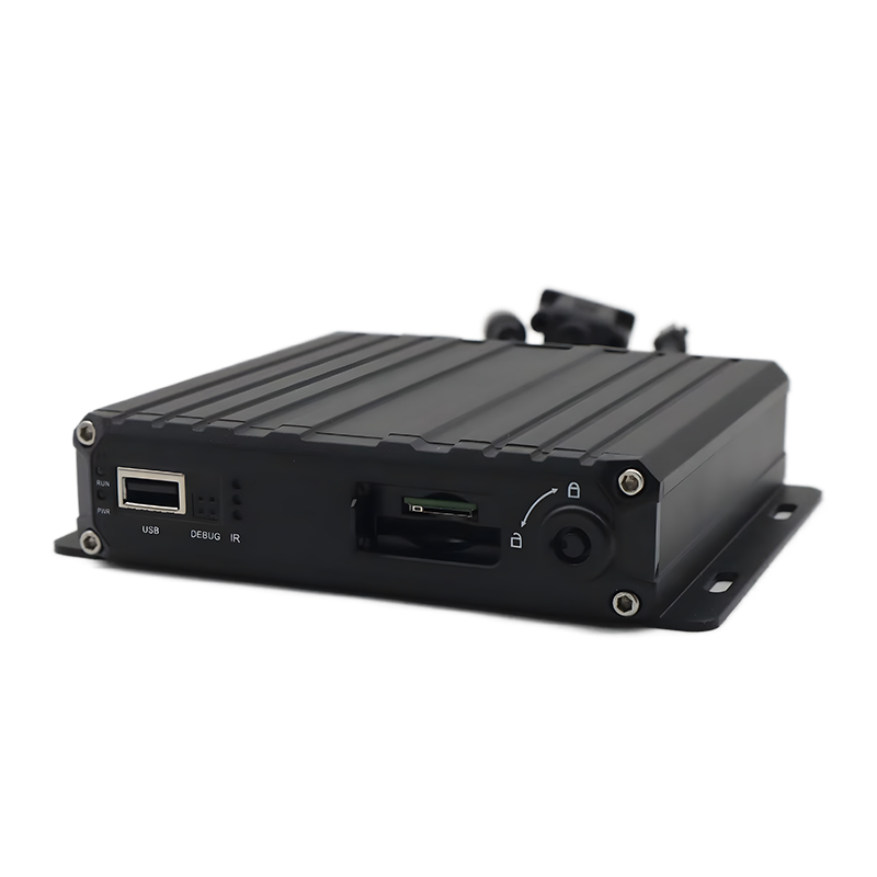 Mini 4CH SD-kort Mobil DVR